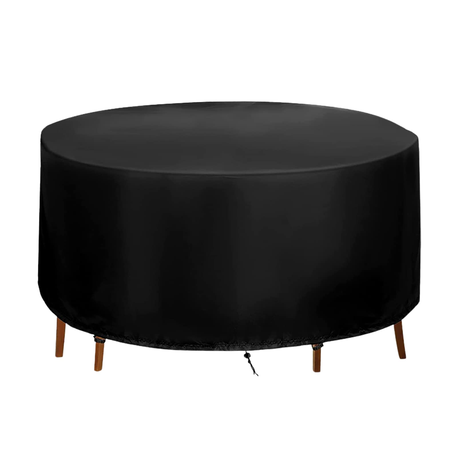 ZORQ Round Dust Cover Chair Table - Waterproof UV Resistant Anti-Fading Cover for Round Table Chairs | Anti-Fading Round Patio Furniture Covers for Outdoor Furniture Set, UV Resistant