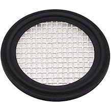 DERNORD 2" FKM Sanitary Gasket w/Stainless Screen - Tri Clamp Clover 10 Mesh