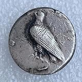  FWYANZH Artesanía Antigua latón Griego Plata chapada en Moneda Conmemorativa 24 por defecto
