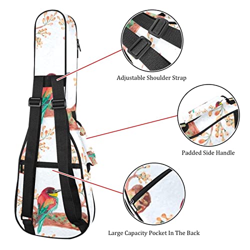 Sac à dos robuste pour ukulélé de concert aux finitions soignées