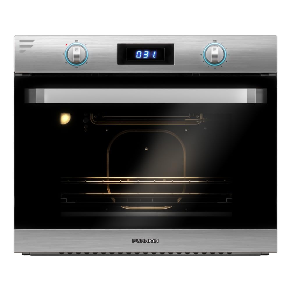 Furrion 2021123840 Chef Collection Built-in Gas RV Oven with LED Knobs - 21", Stainless Steel