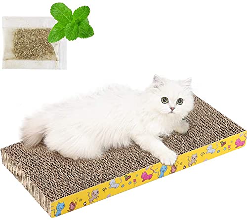 Royale Cat Cat Scratch Pad, Cat Scratchers for Indoor Cats with Catnip, Kitty Scratch Pad Durable Textures Design Reversible, Sofa Lounge (B09DPXF1HN) Amazon Price History, Amazon Price Tracker