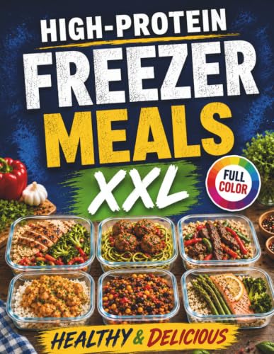 High-Protein Freezer Meals – Healthy &amp; Delicious: Fuel Your Family with Easy Make-Ahead Recipes for Busy Days | Prep Once, Enjoy Protein-Packed Meals for Weeks