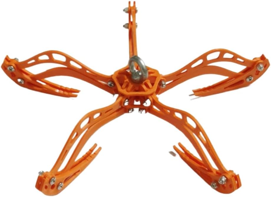 Mechanical Claw Grabber Set Printed Assembly Pinching Type Max Diameter 300mm Compatible With RC Quadcopter Drone Rescue System