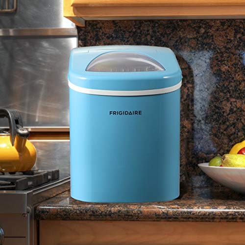Frigidaire Efic108-Blue Counter-Top Portable, Compact Ice Maker, Blue, 26 Lb Per Day #TOP5