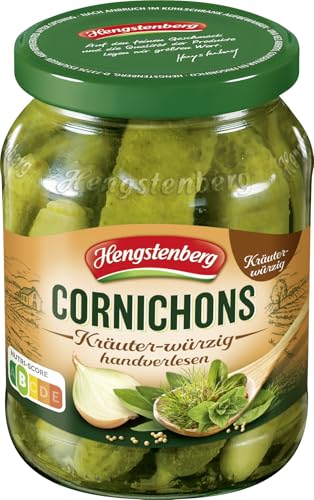 Hengstenberg Cornichons kräuter-würzig,190 g