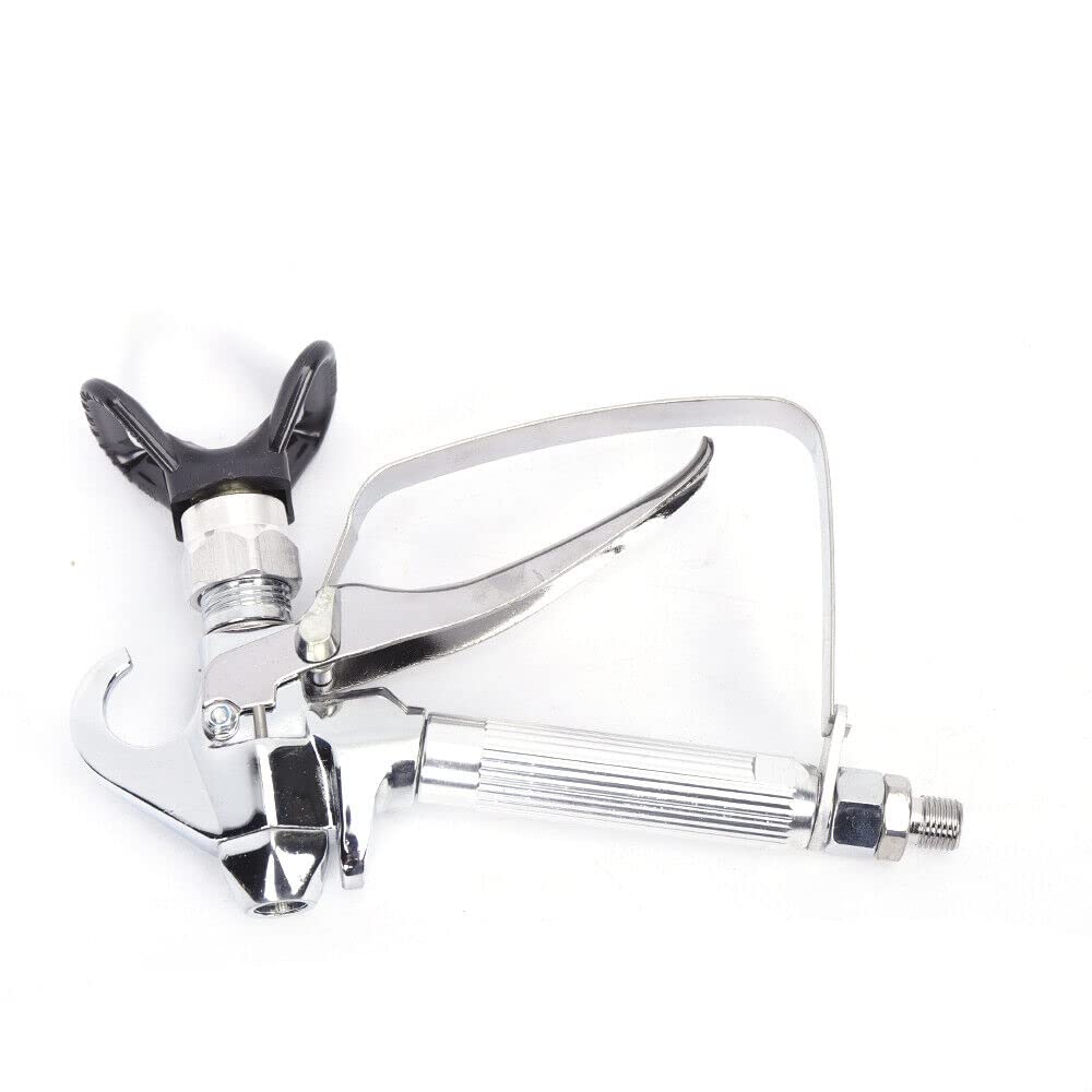 Pulverizador de pintura sin aire de alta presión, 3000 W, electrónica, sin aire, con flujo de 3,5 L/min, manguera de alta presión de 15 m para proyectos de pared, suelo y pintura