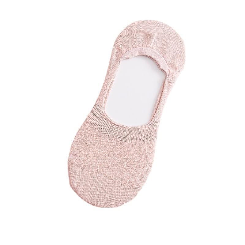 5 Paia Calzini Invisibili da Donna Calzini Bassi da Barca in Cotone alla Caviglia No Show Calzini Traspiranti (Color : 5 Pairs Red, Size : EU 35-39)