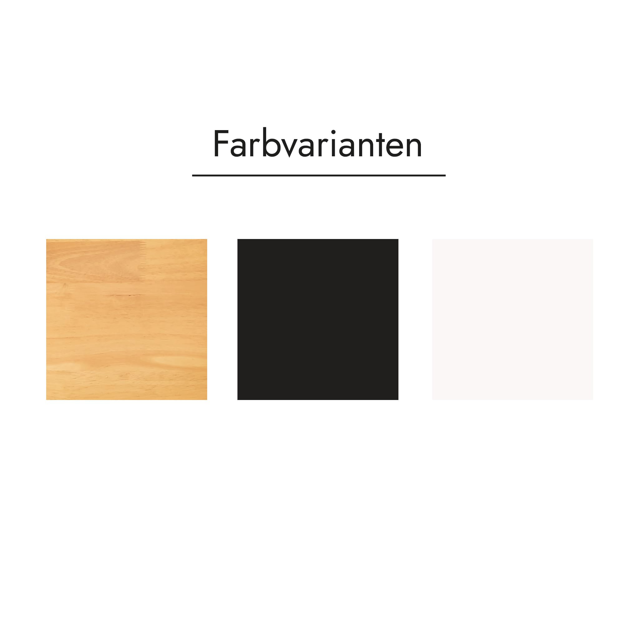 Woodroom Kota Esstisch aus Massivholz 70 x 70 cm, Eiche-Optik, kompakter Tisch für kleine Räume