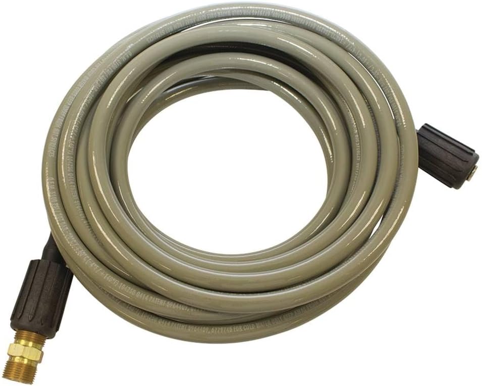 Rareelectrical New Pressure Washer Hose 25Ft 3100 Psi 140F 1/4 Inch Inlet By Part Numbers 758-729