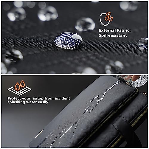 KIZUNA Laptop Sleeve Case 14 Inch Computer Bag Carrying Handbag for 15" MacBook air M2 2023/Lenovo Flex 14/IdeaPad Flex 5/15.4 MacBook Pro/14 HP EliteBook 840 G5/HP Pro 14 G3/Dell Latitude/Surface - Image 3