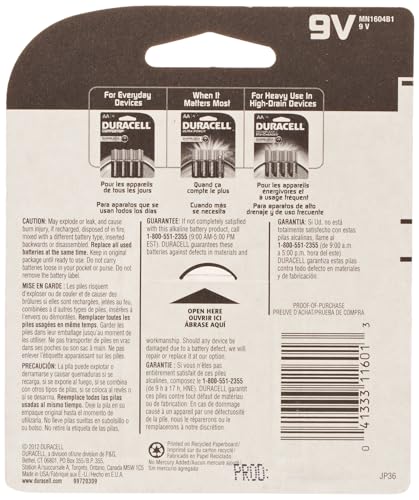 Duracell Alkaline 9V Battery, 1 Count - image 6
