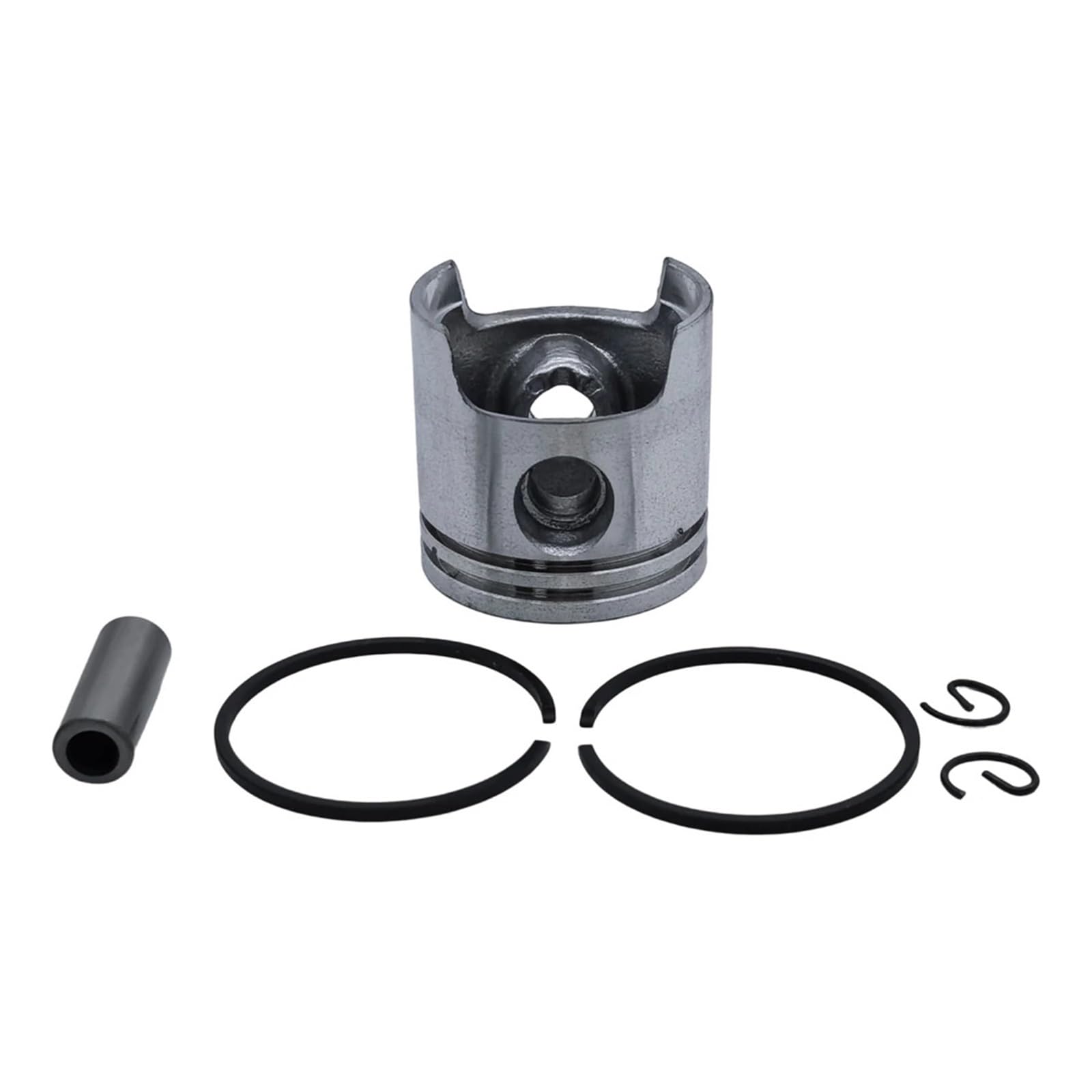 Dingmao Kit de reparación de línea de filtro de combustible y aire de carburador de pistón de cilindro de 34mm apto for recortadora Sthil FS55 FS45 FS38 4140 020 1202