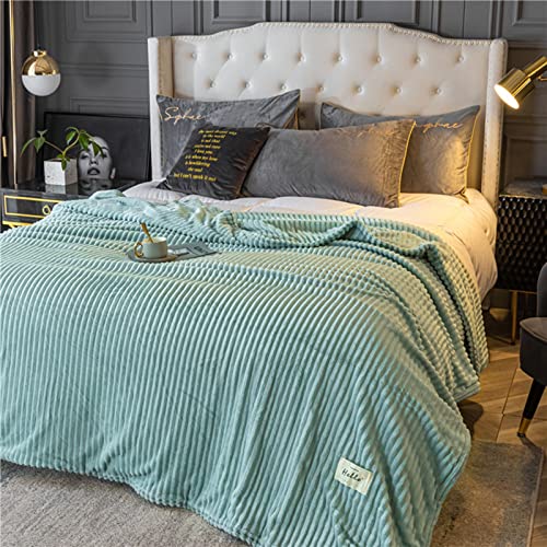 MHXQD Decke füR Die Couch Werfen Weiche Kuschelige Leichte Flauschig Warme Mikrofaserdecke füR Sofa-Camping-Reisen Bettfutter,180x200cm/71x79in Cover