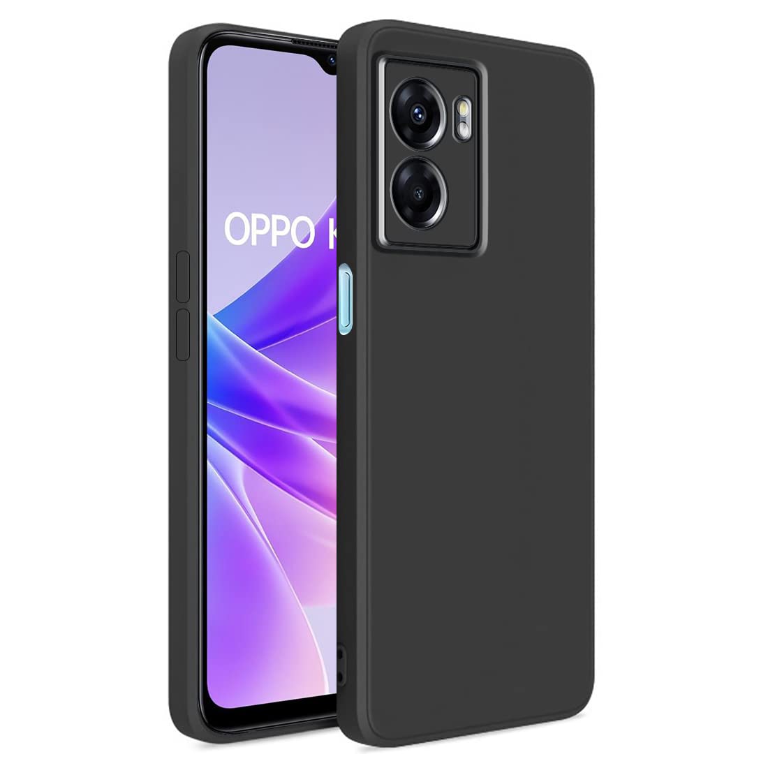 Casotec Back Cover for Oppo K10 5G | Full Camera Protection | Liquid Silicon Case | Flexible Bumper Case for Oppo K10 5G (Black) (B0B7SHH9QP) Amazon Price History, Amazon Price Tracker