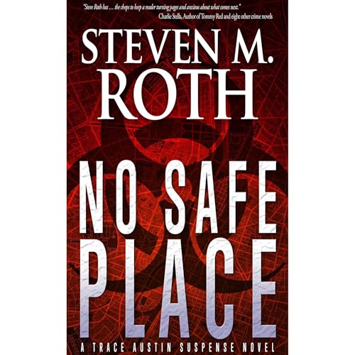 NO SAFE PLACE Audiolibro Por Steven M. Roth arte de portada