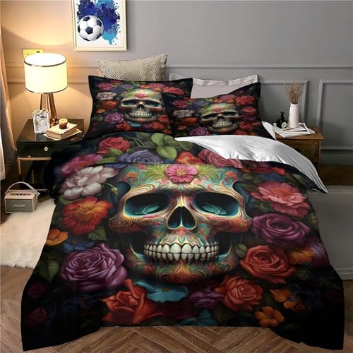Housse de couette anti-plis et parure de lit en microfibre pour un entretien facile sans repassage - 5