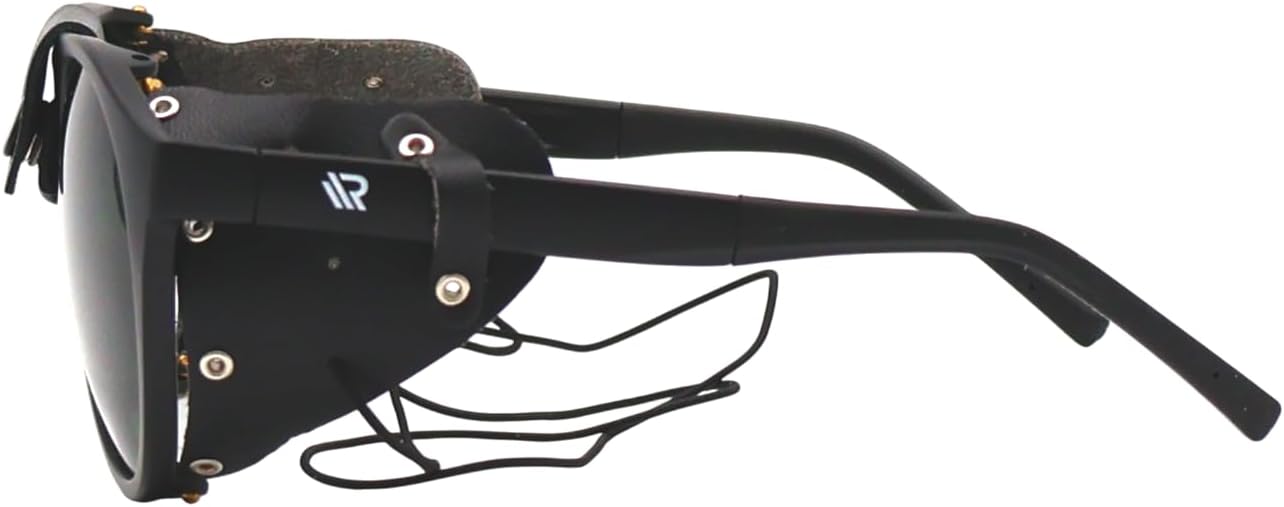 RAWIN Protective Sports Sunglasses | Side Shields & Durable Frame | Leather Accents for Extreme Conditions - Image 3