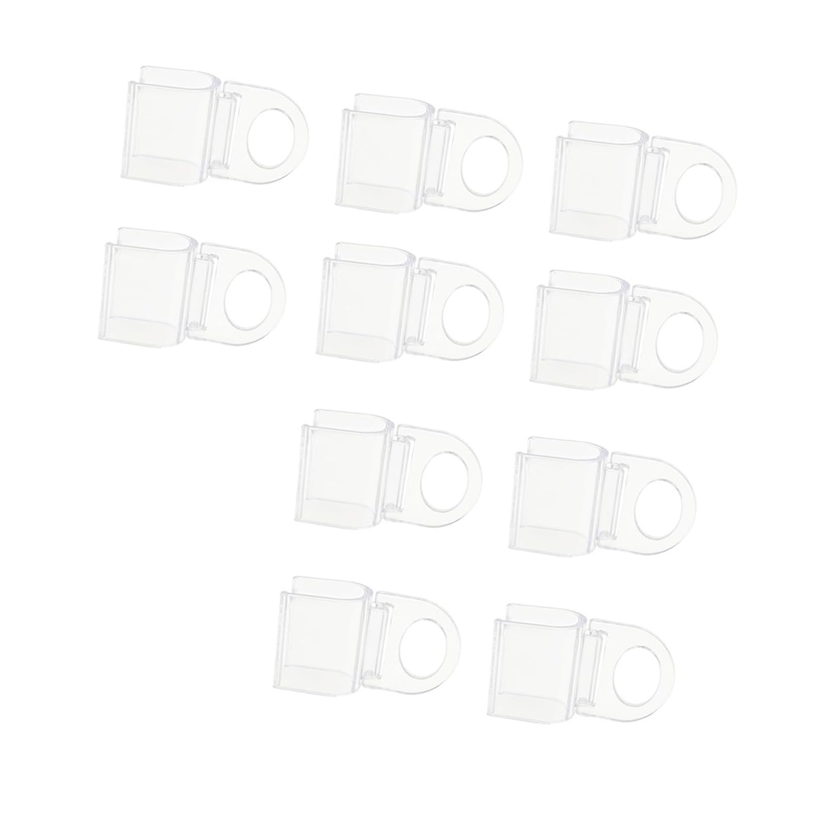 NVOQILIN Roller Shade Pull Down Clip, Blinds Shade Lifting Clamps Shades Pulls Blinds Grip Handle Rolling Curtain Accessories Cordless Handle