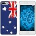 Produktbild PhoneNatic Case kompatibel mit Apple iPhone 7 Plus / 8 Plus Silikon-Hülle WM Australien M2