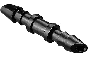 120-Piece Drip Irrigation Barbed Coupler Connectors for 1/4" Tubing