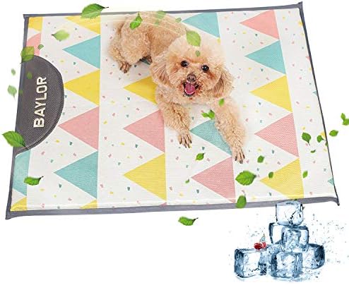 PETCUTE Cooling Mat for Dogs Pet Cooling Mat for Cats Animals Cooling Pad Cooling Mats Cool Dog Blanket Cold Gel Pad and Dogs Cooling Blanket Bed Dog Self-Cooling Blanket