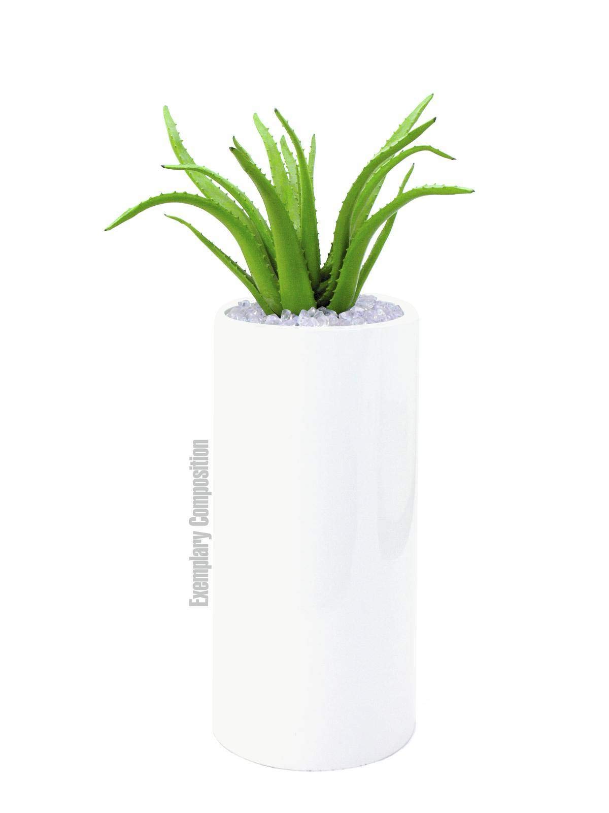 Amazon.de: artplants.de Deko Aloe Vera Pflanze, 16 Bltter, 65cm -  Kunstpflanze Aloe Vera - Deko Sukkulente