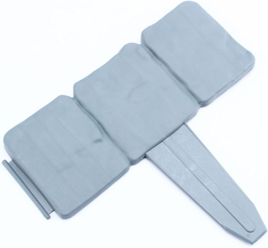 DOITOOL 20pcs Decorative Plastic Garden Fence Panels Lightweight PP Material Lawn Enclosure Flexible DIY Patchwork Border for Outdoor and Courtyard Light Grey