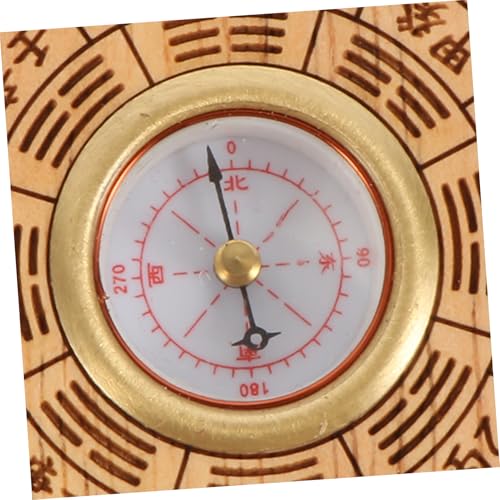 Set Feng Shui Brújula Portátil y Liviana con Diseño Tradicional Chino y Bolsa de Almacenamiento miniatura 6