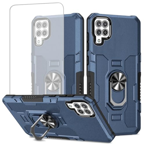 Coque Galaxy A12 anti-chute avec verre trempé écran pour éviter la casse