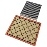 Engine & Cabin Air Filter Fit for 2019-2023 Ford Ranger L4 2.3T Replace EB3Z9601B KB3Z19N619A