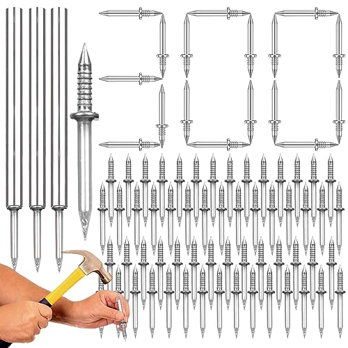 300Pcs Double Headed Skirting Nails, Double-Headed Nails Non Marking Hidden Nails for Wood Veneer, Baseboard Seamless Nails Safety Skirting Board Nails for Home DéCor,Woodwork, Furniture