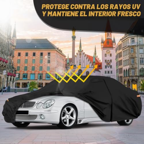 Cubierta Mercedes Clase E para aparcamiento exterior todo clima 3
