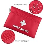 AOUTACC 12 Pack First Aid Kit Empty Bag, Travel Empty First Aid Kit Pouch for Emergency at Home, Office, Car, Outdoors, Boat, Camping, Hiking(Bag Only)