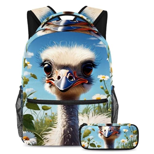 Sac à dos pour enfants et adolescents avec trousse à crayons
