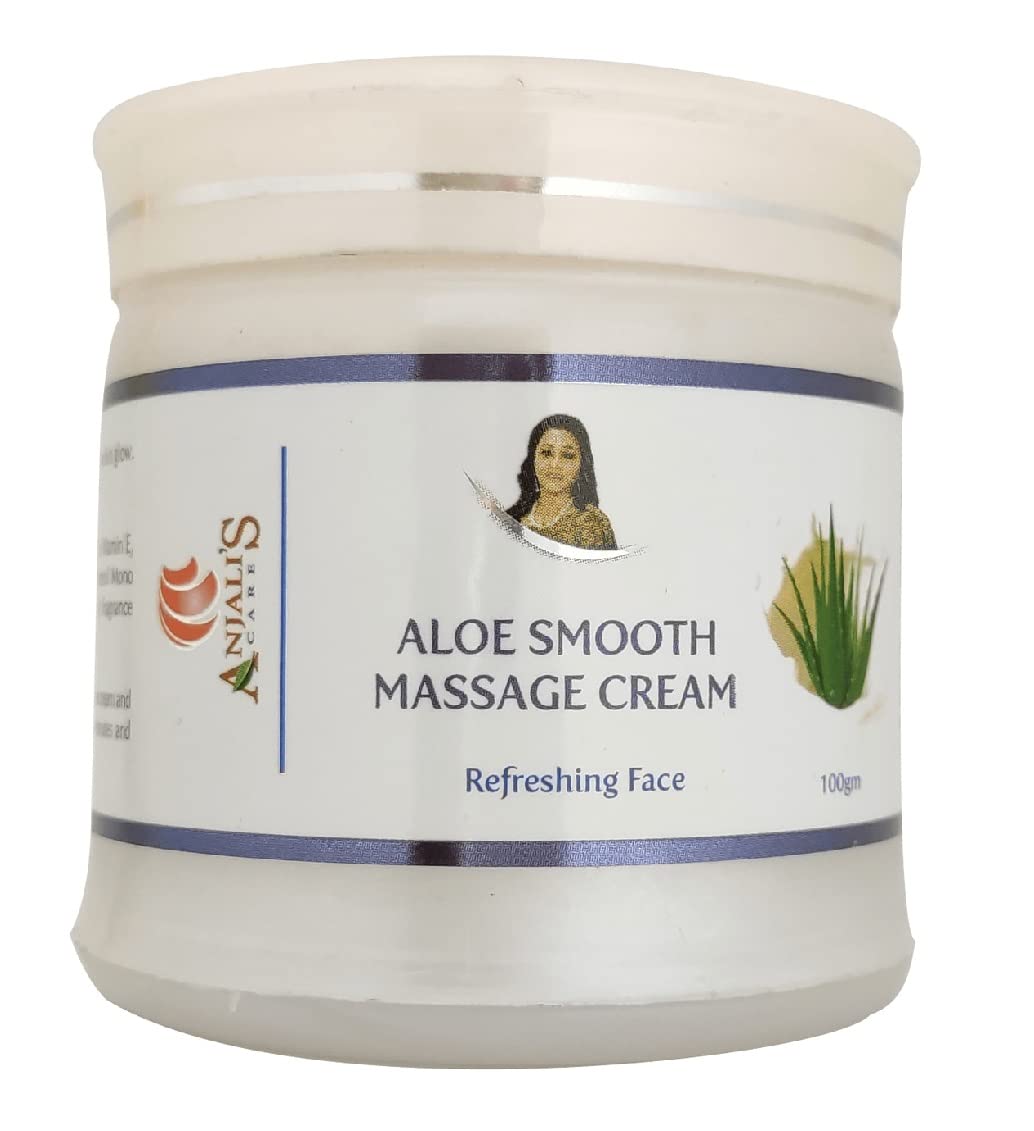 Anjali's CareAloe Smooth Massage Cream (100gm)