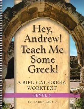 Paperback Hey, Andrew! Teach Me Some Greek! Level 5 Workbook Book
