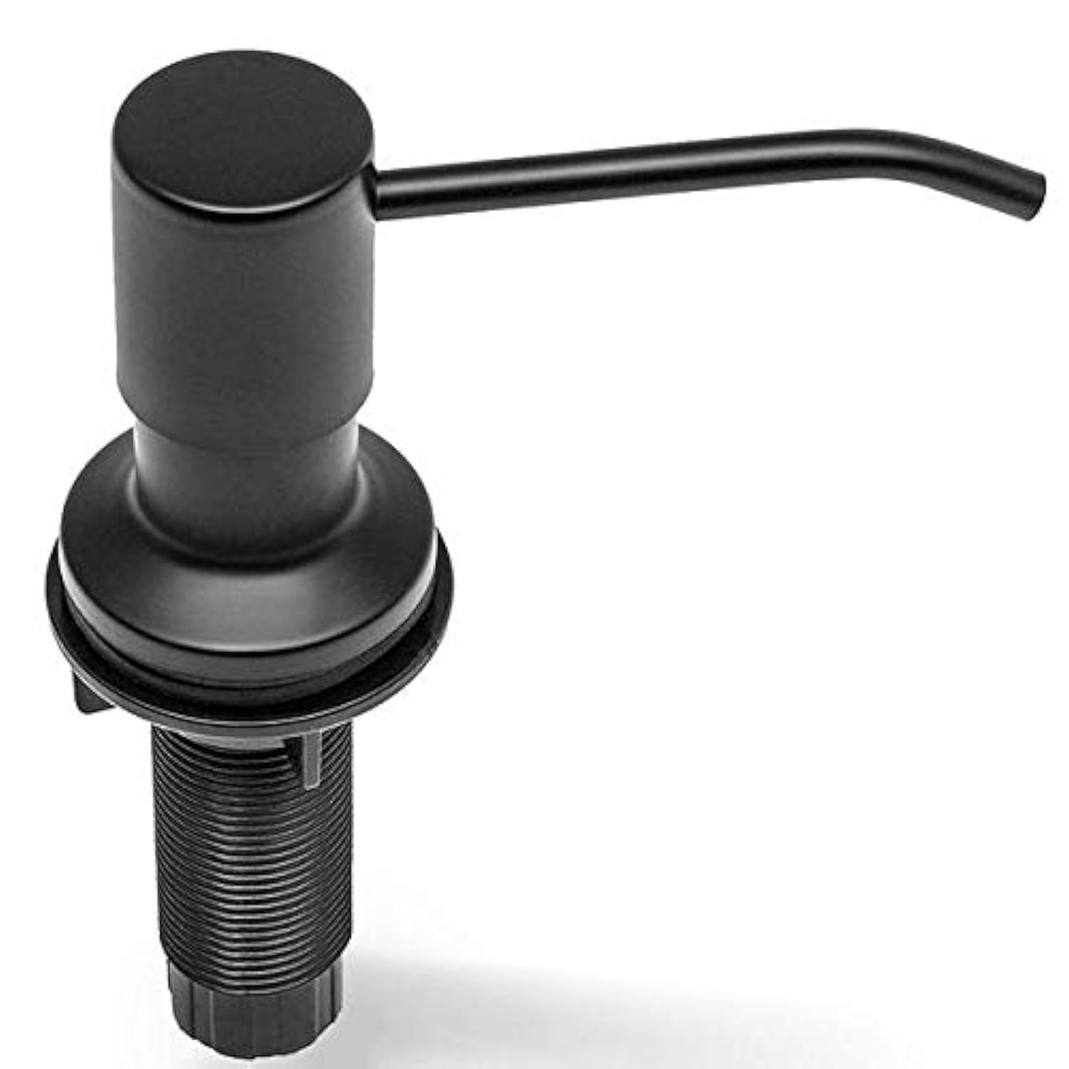 Kimi Cuisine Dish Soap Dispenser for Kitchen Sink, Built-in Pump, Black