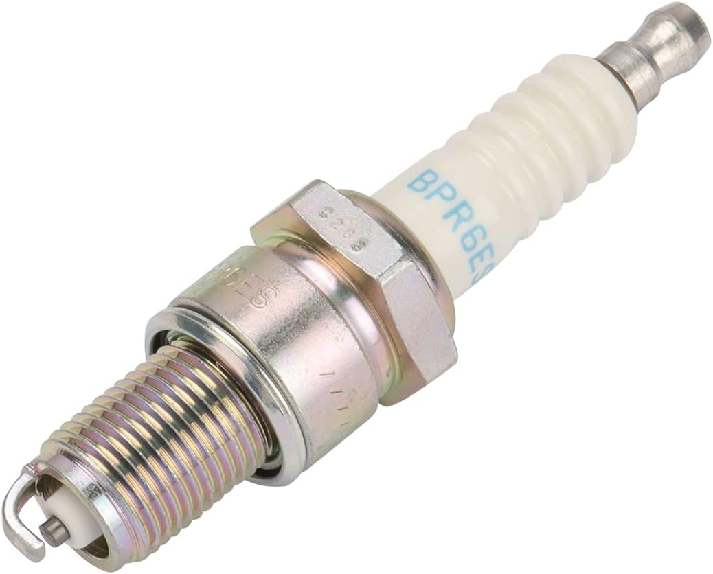 GENMAX NGK BPR6ES Spark Plug Replacement for 312 CC 459CC 4-Strock OHV Engine Generators GM5500i MXR5500 GM6000XiE GM6000iED GM7250iEDC GM9000iE GM9000iED & Other Small Engines (Pack of 1)