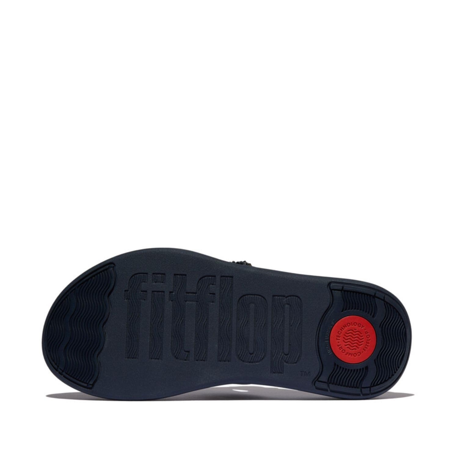 Fitflop Kobiety F-mode Go Beadie-button Adj. Flatform 2-bar SlidesSandał