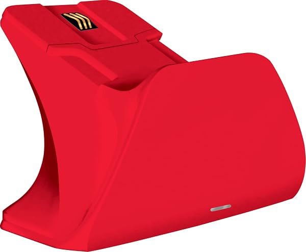 Razer Universal Quick Charging Stand for Xbox (Pulse Red) Xbox 用 ユニバーサル急速充電スタンド 3 時間未満で完全充電 Xbox ワイヤレスコントローラーとの高い互換性 USB対応 磁気接触システム/過充電防止機能付き/片手で操作可能 【日本正規代理店保証品】 RC21-01750400-R3M1 - 1