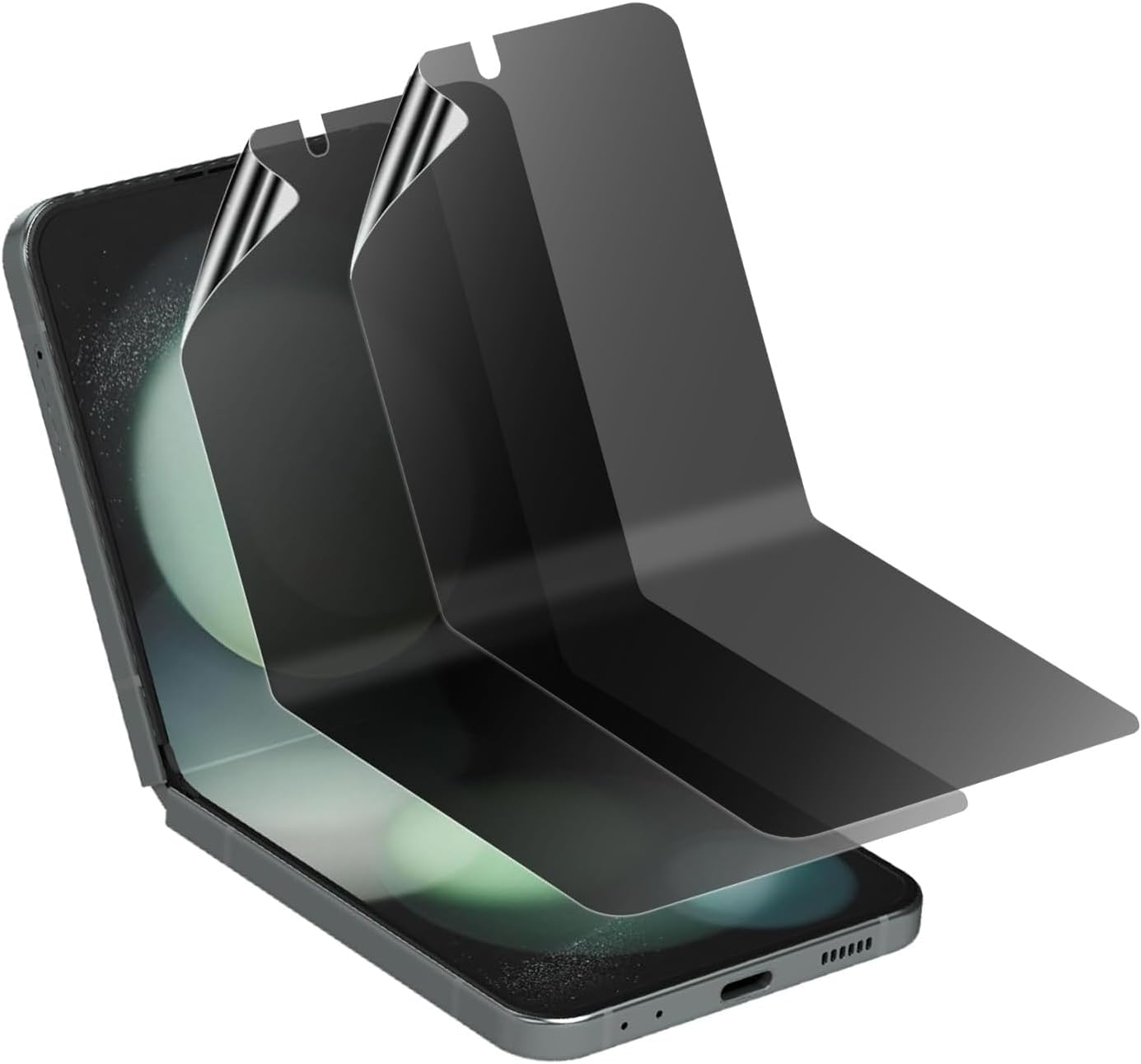 Amazon | 【アンチグレア＆覗き見防止】【2枚セット】Galaxy Z Flip7