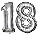 Produktbild MMOOVV Ballon 18. Geburtstag 40 Zoll Riesenfolie Ballon Geburtstag Dekoration Hochzeitstag Nummer