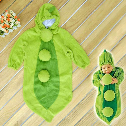 Roupa Para Bebês Na Fantasia De Ervilha P