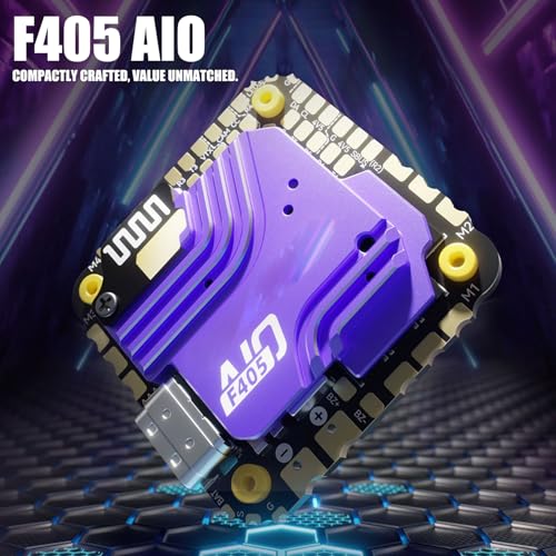 Controlador de Vuelo F405 40A 25.5x25.5 3-6S Professional miniatura 2