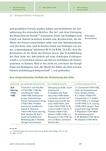 Götz von Berlichingen von Goethe - Königs