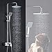 Produktbild Homelody Duschsystem mit LCD Temperatur-Anzeige Duschset Regendusche Handbrause und Duschkopf Duschstange Duscharmatur f. Bad