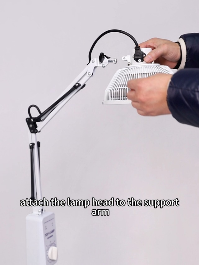 Image of KS TDP Far Infrared Mineral Heat Lamp w /Detachable Head Floor Model (KS-9800N)