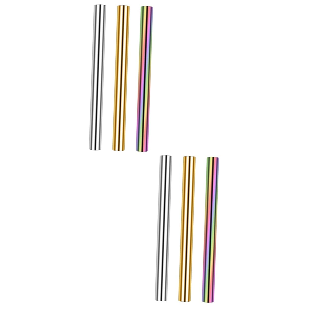 Healeved 2 Set Di Magneti Per Unghie in Acciaio Inossidabile Per Nail Art A Forma Di Occhio Di Gatto Strumento Magnetico Rapido Per Unghie 3 Pezzi * 2