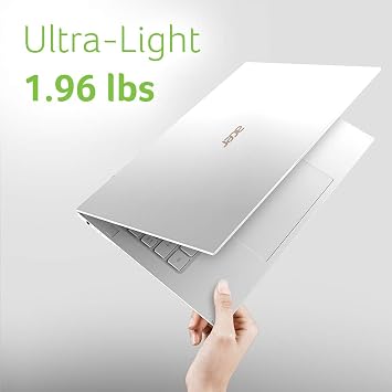 acer Swift 7 Thin & Lightweight Laptop 14 FHD IPS Touch Display in a Thin .10 Bezel, 8th Gen Intel Core i7-8500Y, 16GB LPDDR3, 512GB PCIe NVMe SSD, Back-lit Keyboard, Windows 10 - SF714-52T-73CQ